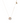 Gold crescent moon necklace with white zircon gemstone – celestial jewelry for peace, protection, and clarity.