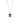 Blue Enamel Eye Necklace / Stainless Steel / Ancient Roman Necklace / Blue Arch Necklace / 18K Gold Plated