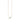Delicate Oval Green Zircon / Inlaid Tree Branch Design / Stainless Steel / Necklace Jewelry / Oval Cut / 18K Gold Plated