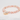 Delicate gemstone bracelet with Pink Zebra Jasper and a moon charm featuring Moonstone and White Zircon – designed for love, calm, and feminine energy.