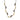 Vintage Leaf Two-tone Finish Necklace