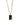 Tarnish Free / Stainless Steel / Natural Gemstone / Square Natural Gemstone Pendant Necklace / 18K Gold Plated