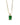Tarnish Free / Stainless Steel / Natural Gemstone / Square Natural Gemstone Pendant Necklace / 18K Gold Plated